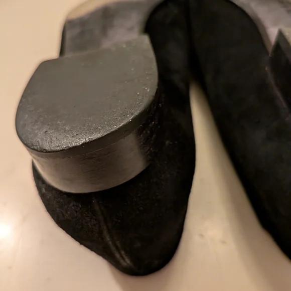 RALPH LAUREN Purple Label Women's Black Suede Ballet Flats | 6 B - Picture 5 of 6